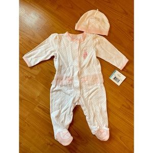 Footie & Matching Hat [SOLD]